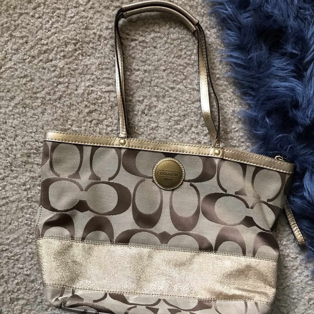 Brown Coach purse